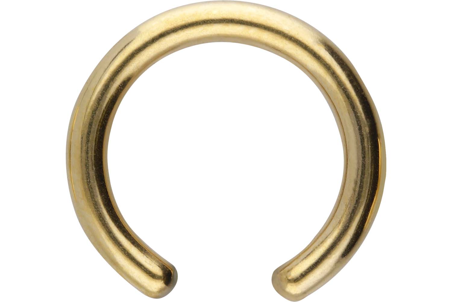 Chirurgenstahl Klemmkugelring Piercing ohne Kugel